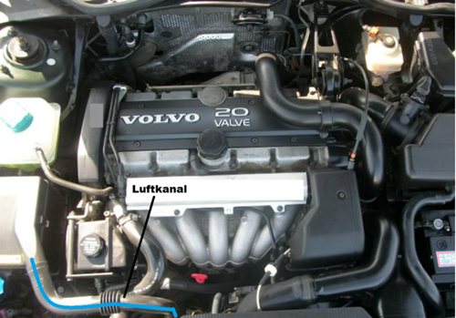 Luftkanal-volvo