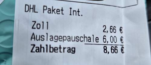 Abgaben DHL
