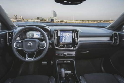 Volvo XC40: Blick ins Cockpit