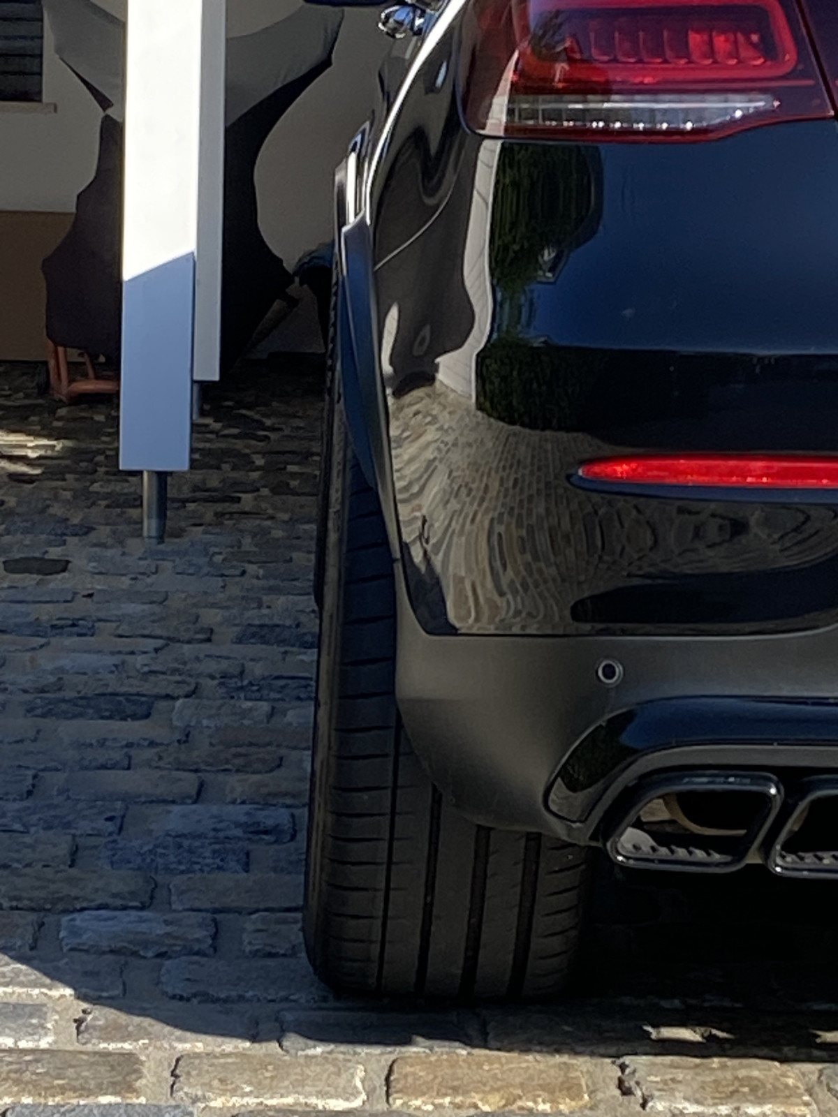 Vom 63er AMG GLC die 21 Zoll Felgen auf den 43 AMG GLC