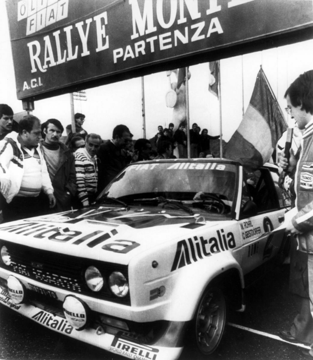 1978: Röhrl startet bei der Monte Carlo in Rom