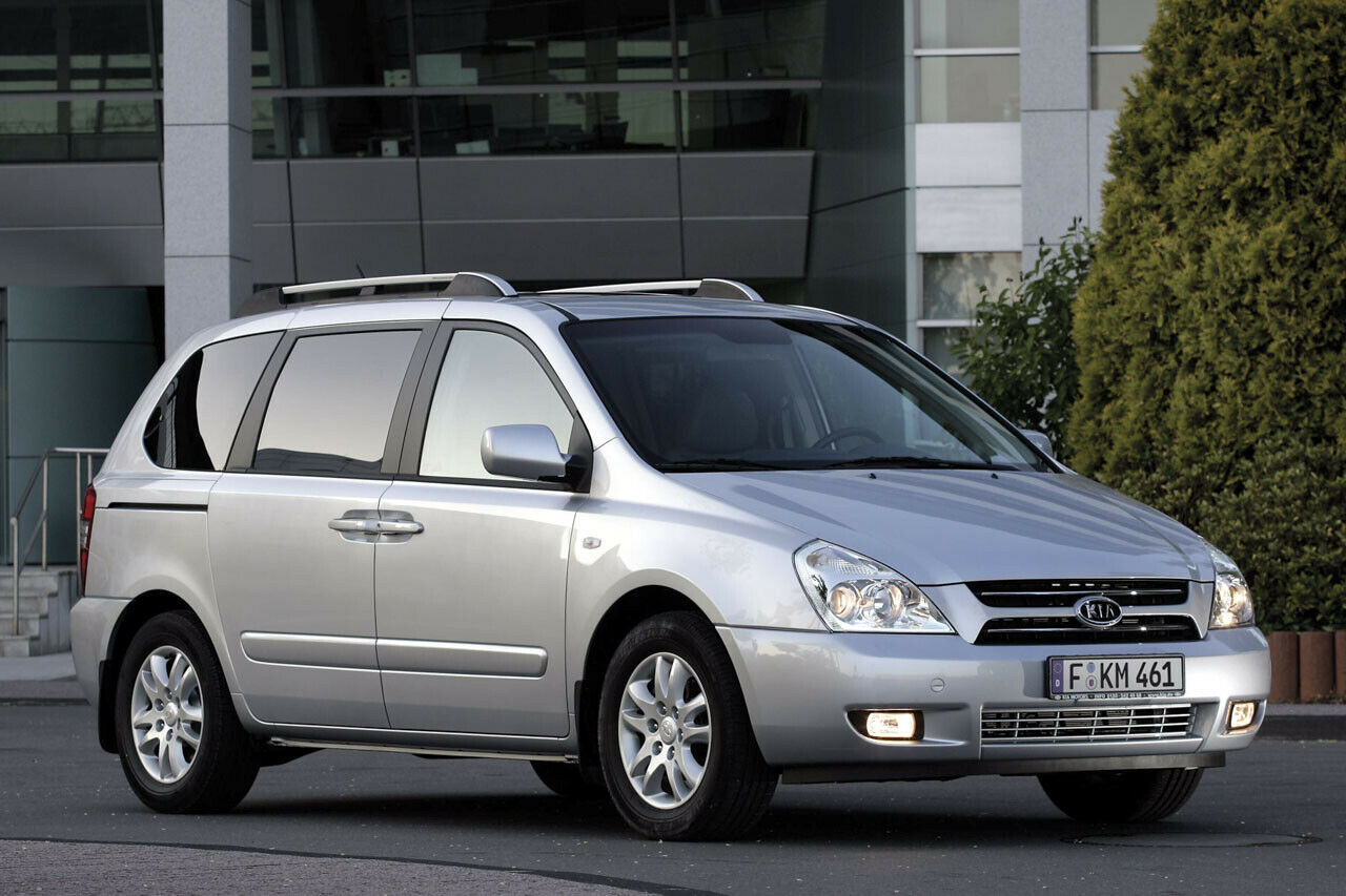 Durchzugsstarke Selbstzünder zeichneten die zweite Generation des Kia Carnival aus. Der Nachfolger kam 2014 und wird in Europa nicht mehr angeboten