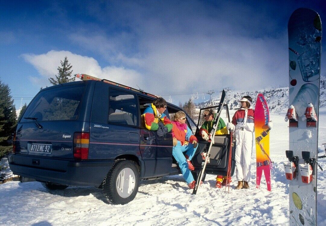 Ab 1988 gab es den Espace auch mit Allrad für den Winterurlaub