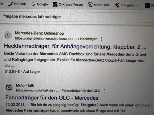 Google Treffer