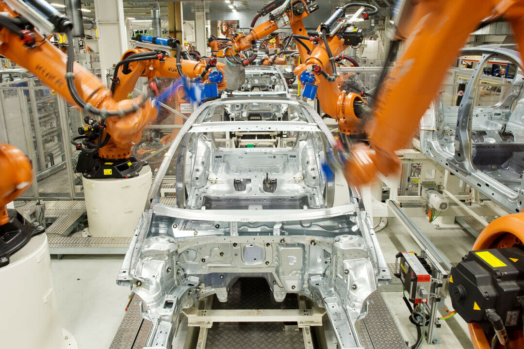 Die Automatisierung hat die Autoproduktion in Deutschland stark geprägt