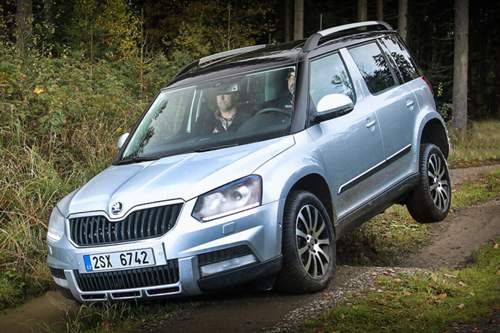 Der neue Yeti kann Offroad, zumindest mit Allrad und entsprechenden Systemen an Bord