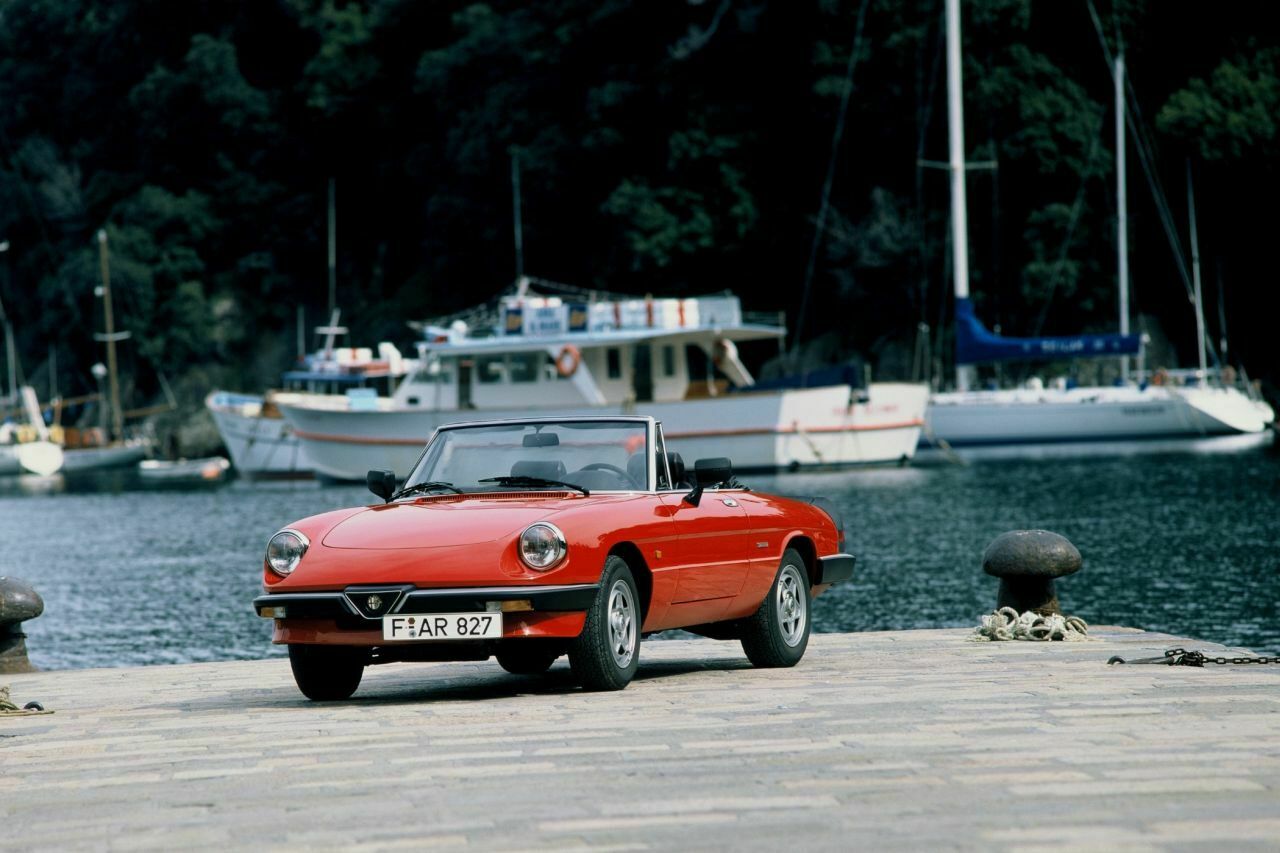 Alfa Spider "Aerodinamica" ab 1983