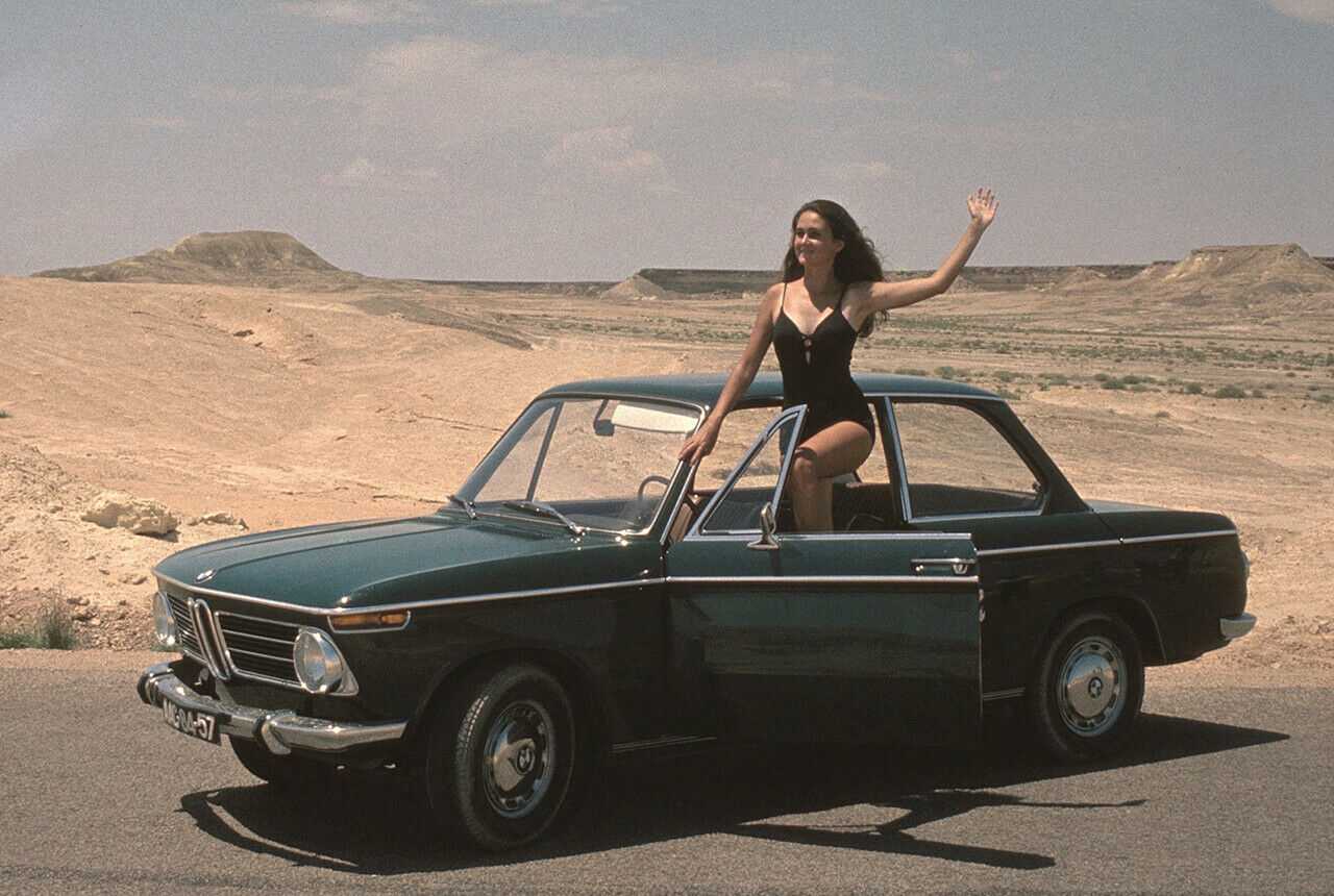 Der BMW 2002 gehörte 1968 zu den Messehighlights des Genfer Autosalons