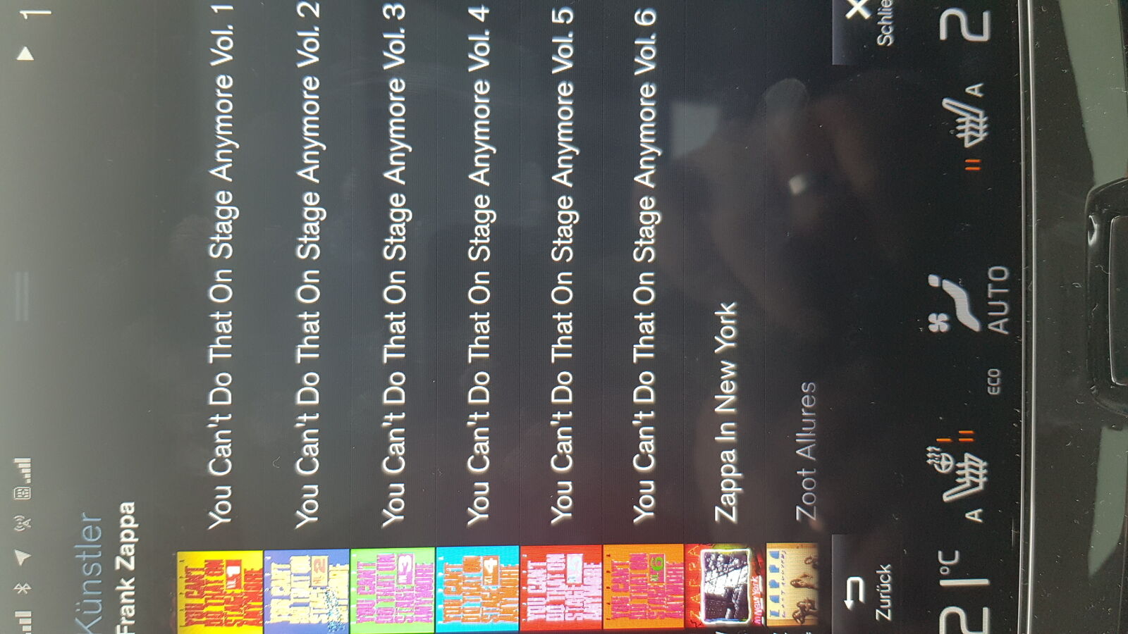 Vorbereitung der Musiksammlung fürs Sensus