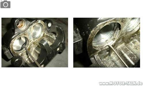 Bremssattelnuten