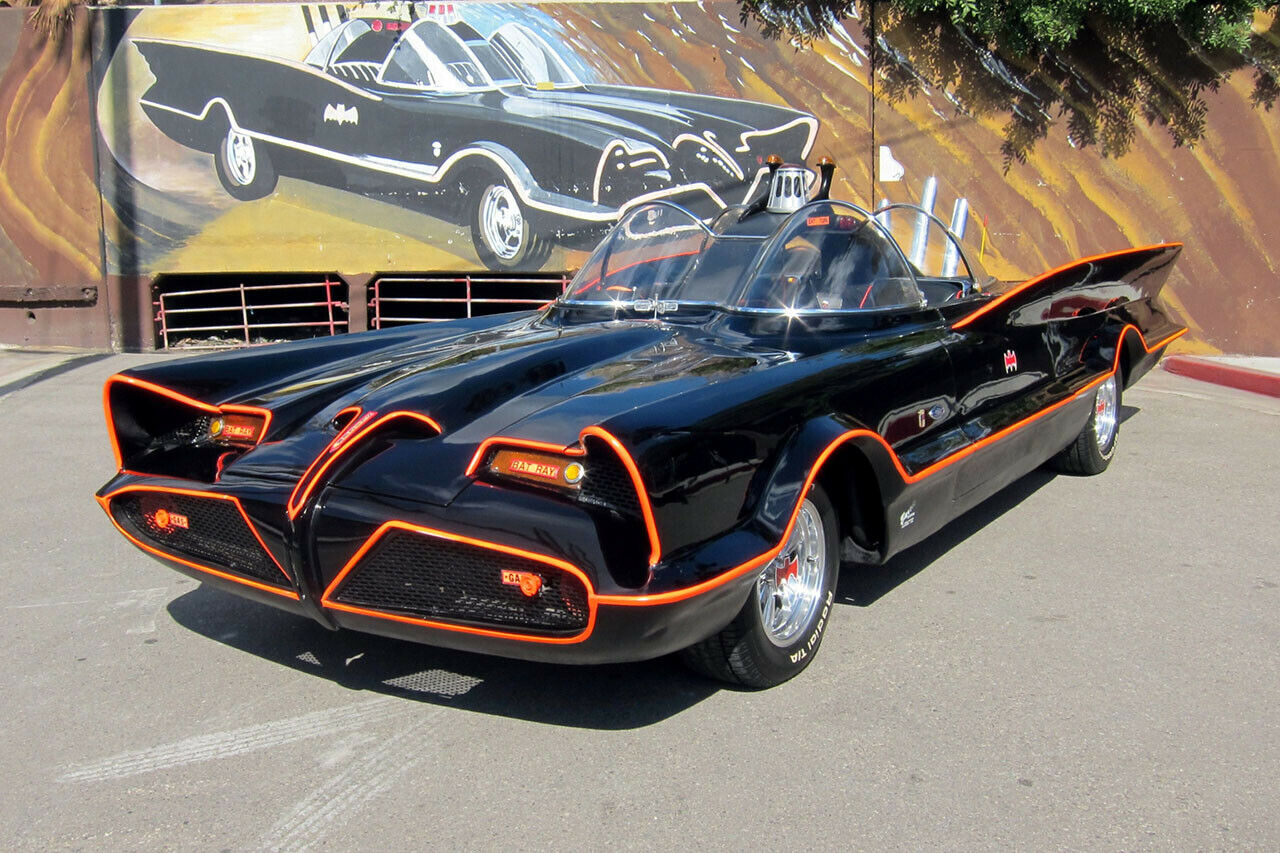 Das erste Batmobil von 1966: Nachgebaut werden darf das Kultauto ohne Genehmigung nicht