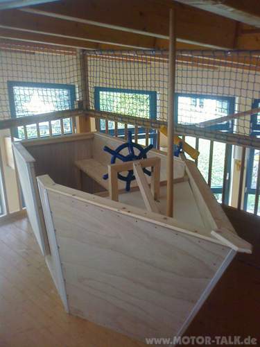 Piratenschiff Rohbau