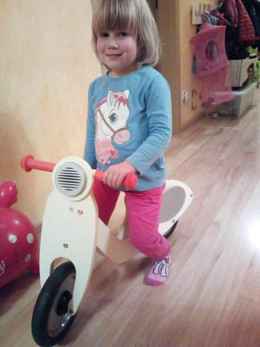 Holz-Vespa