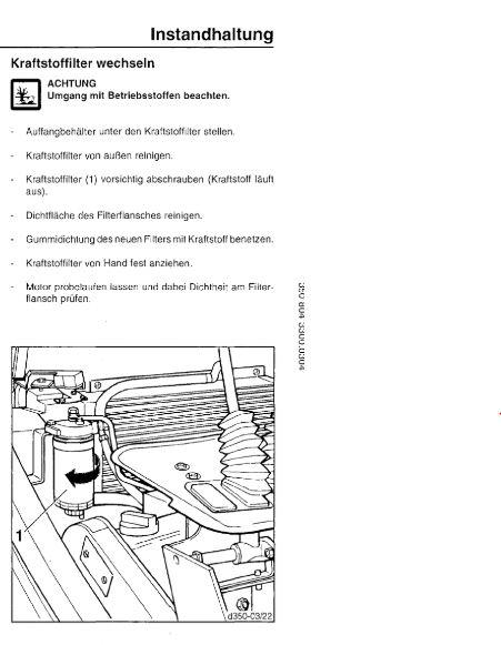 VW 1,9l Industrie Dieselmotor ADG will nach Winterpause nicht mehr starten