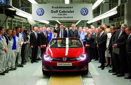 Golf Cabrio bei VW Osnabrück