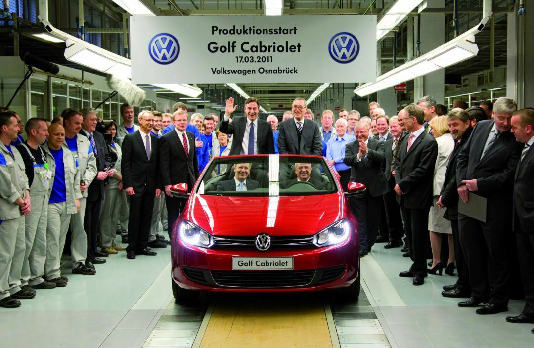 Golf Cabrio bei VW Osnabrück