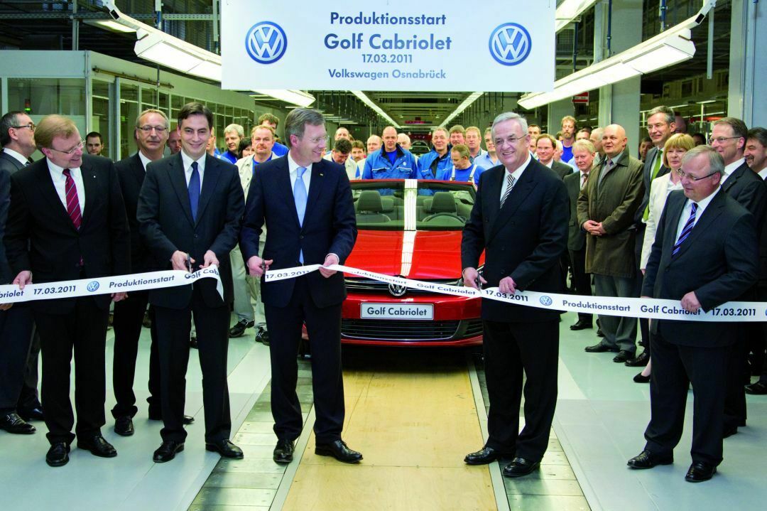 Einweihung VW-Werk Osnabrück