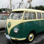 Volkswagenbus T 1 – ein VW-Bus der ersten Generation am Eckerrnförder Museumshafen