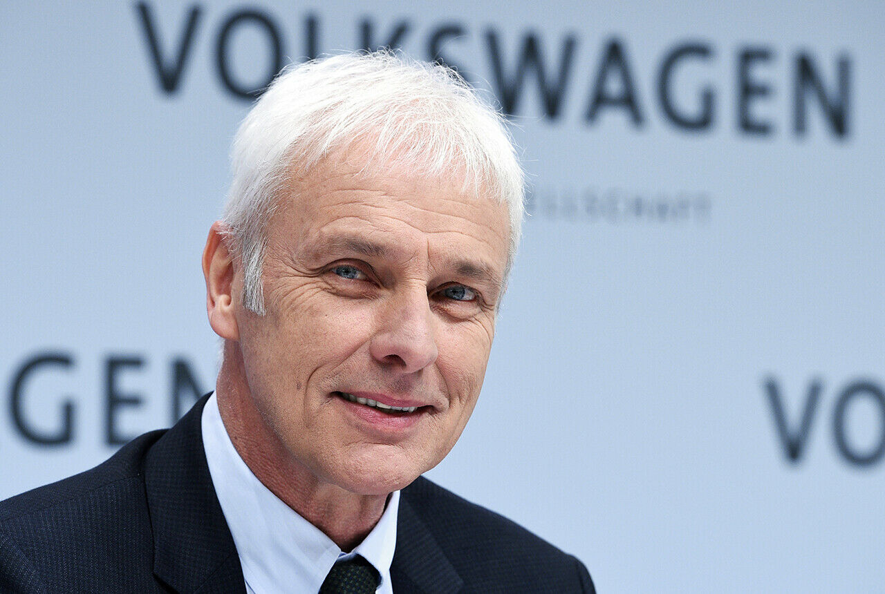 VW-Chef Matthias Müller wirbt dafür, gemeinsam mit Kommunen und Digitalwirtschaft die Verkehrswende anzugehen