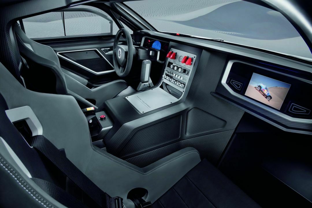 VW Race Touareg Innenraum