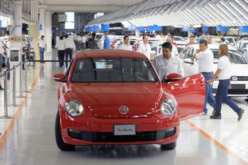 Volkswagen streicht im mexikanischen Werk in Puebla geplante Sonderschichten