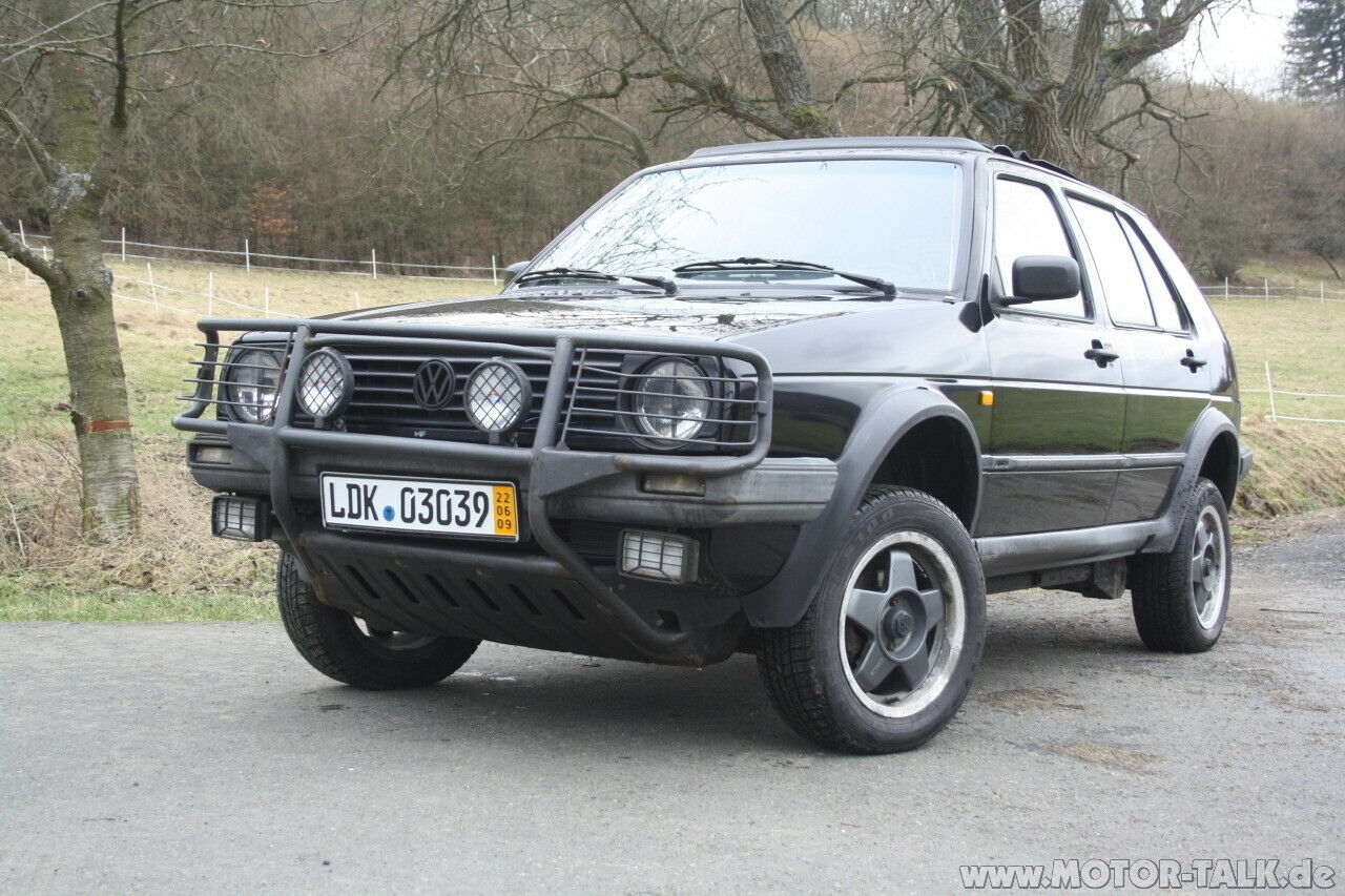 VW Golf 2 (19E) 1.8 syncro Test