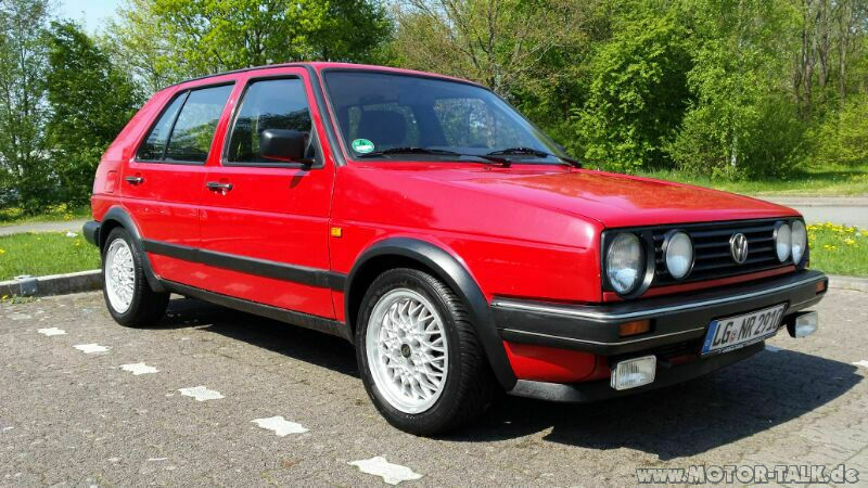 VW Golf 2 (19E) 1.8 Test