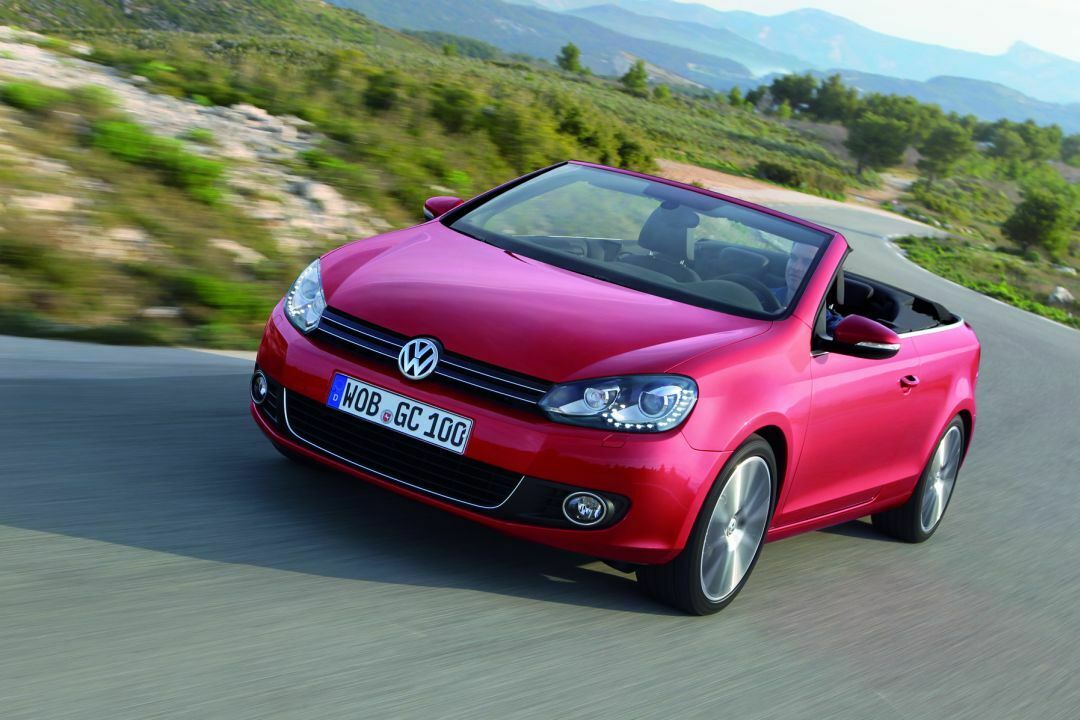 VW Golf Cabrio Frontansicht