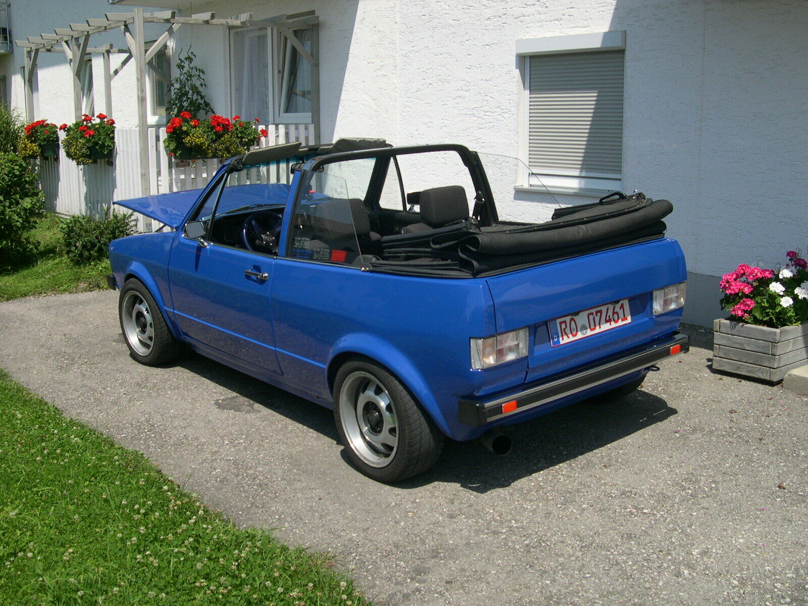 VW Golf I (17, 155) 1.6 Cabriolet Test