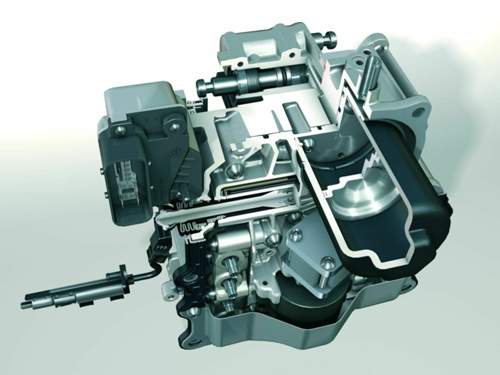 Ein Querschnitt durch die Getriebe-Mechantronik: Dieses Bauteil wird in China fast 400.000 Mal getauscht.