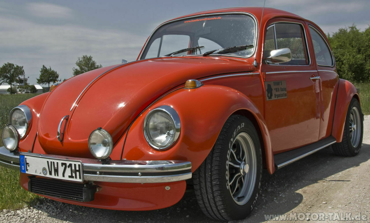 VW Käfer 1300 BJ. 1970 - Tieferlegung mit ABE