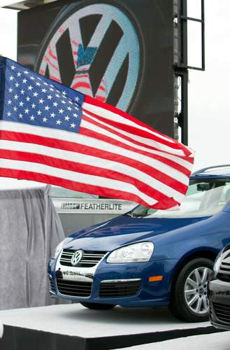 Die Marke VW verzeichnet in den USA wieder einen Absatzrückgang