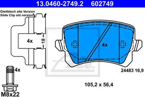 VW Bremse