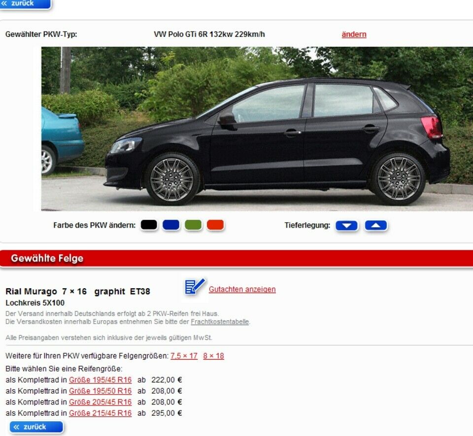 VW Polo V GTI Typ 6R - Winterräder- Sammelthread