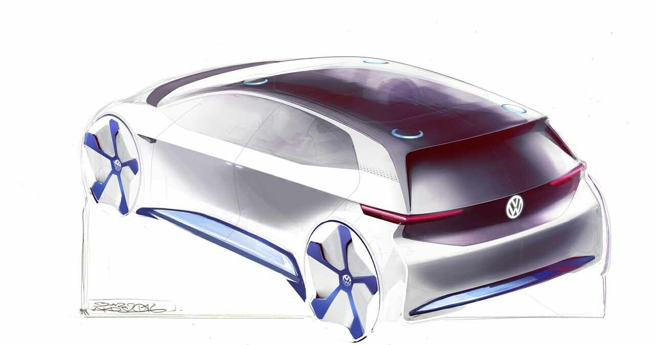 Studie in Paris: VW zeigt ein Elektro-Konzept