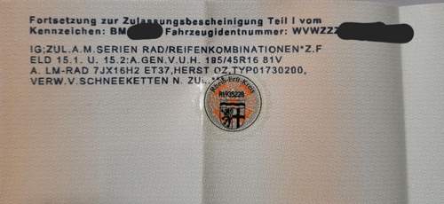 Eintragung