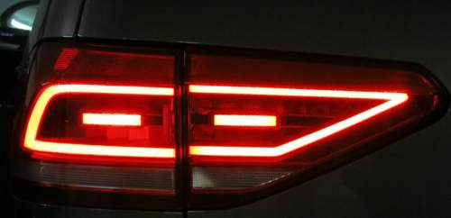 Rücklicht Touran II nach Auslieferung