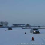 Im Schnee: Motorsport Arena Oschersleben