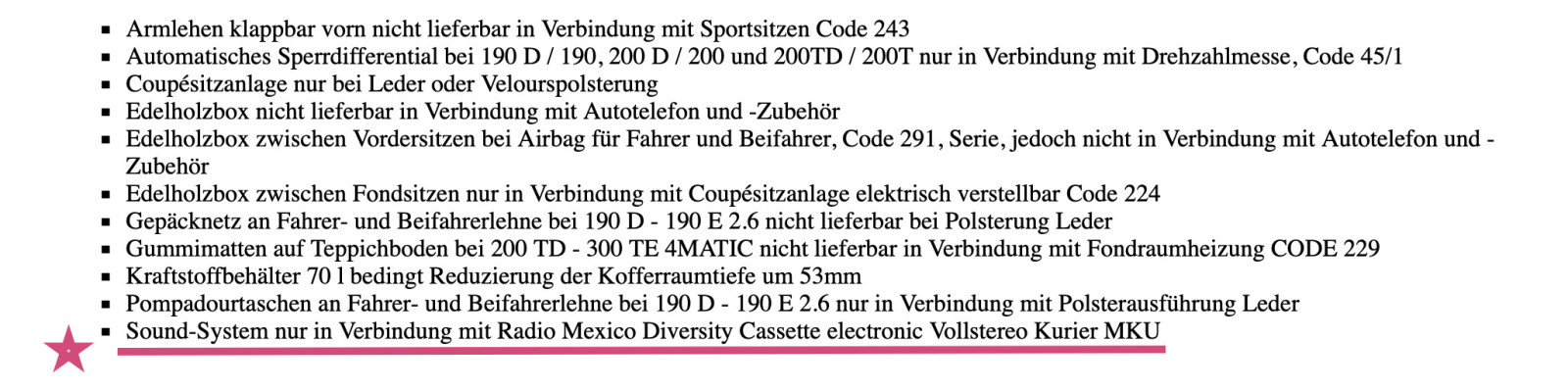 W126 Radiorauschen für 2-3min? Wer kann helfen?
