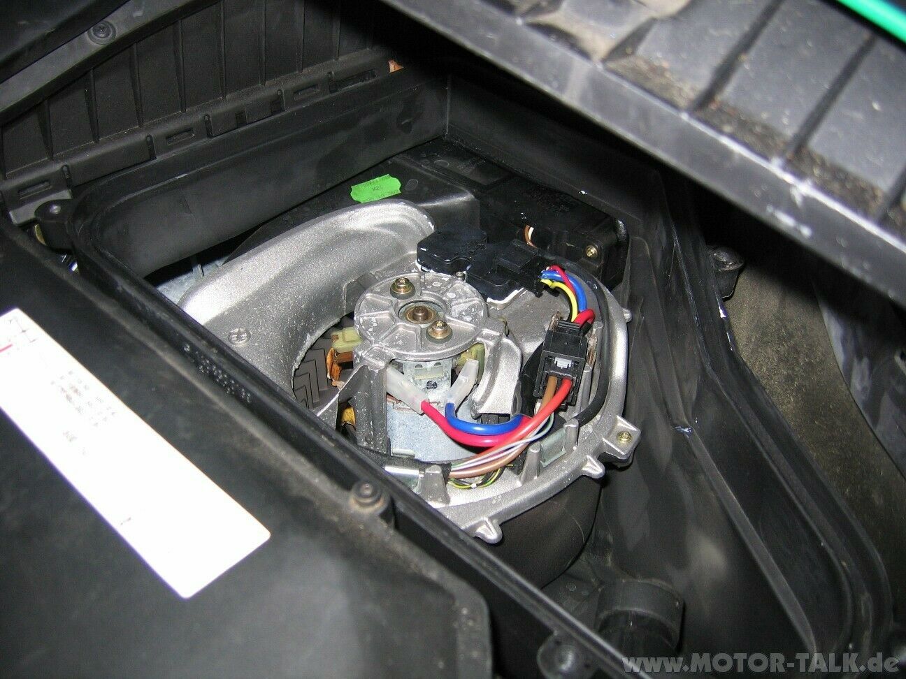 W140 Gebläse / Vorwiderstand austauschen / Anleitung
