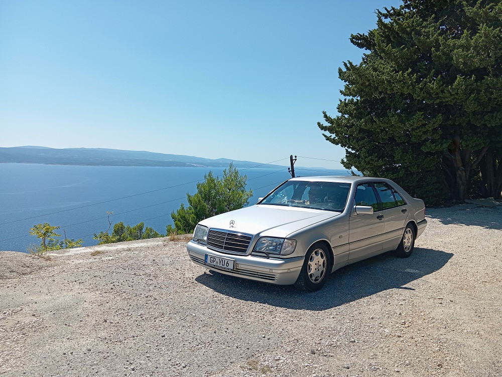 W140 Niveau Stoßdämpfer klopfen - instand setzen - mit Lösung!