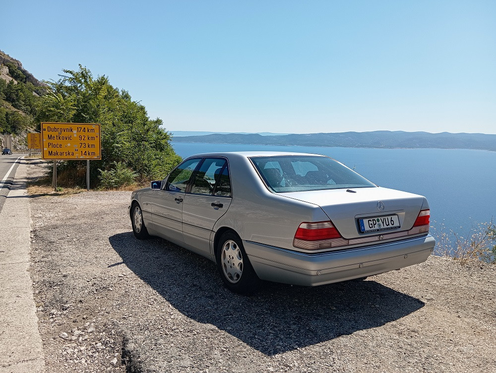 W140 Niveau Stoßdämpfer klopfen - instand setzen - mit Lösung!