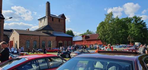 Autotreffen bei Åminne Bruk