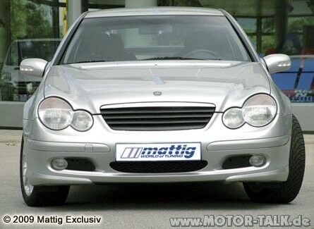 W203 C240 Frontumbau auf C55 AMG