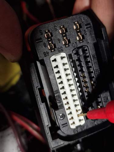 Pin44 am Stecker F CR3.44