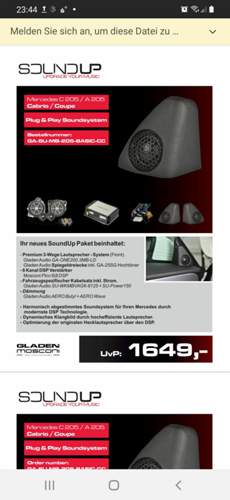 Soundsystem Gladen
