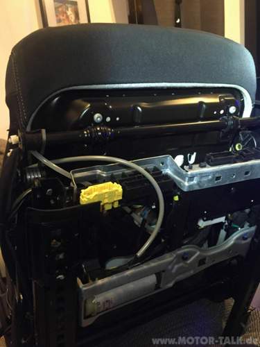 W207 sitz unten