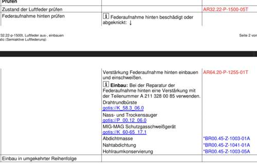 Verstärkung Aufnahme
