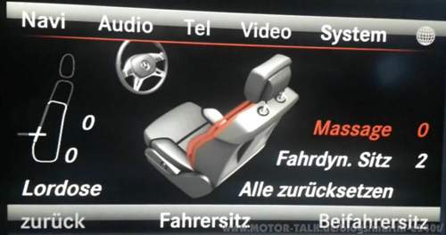 [COMAND Menü]