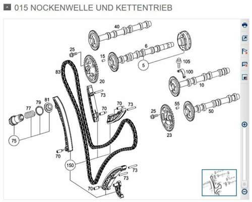 Kettentrieb-om642